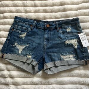 BlankNYC Fulton Cuffed Jean Shorts NWT Dress Down Party ex 28